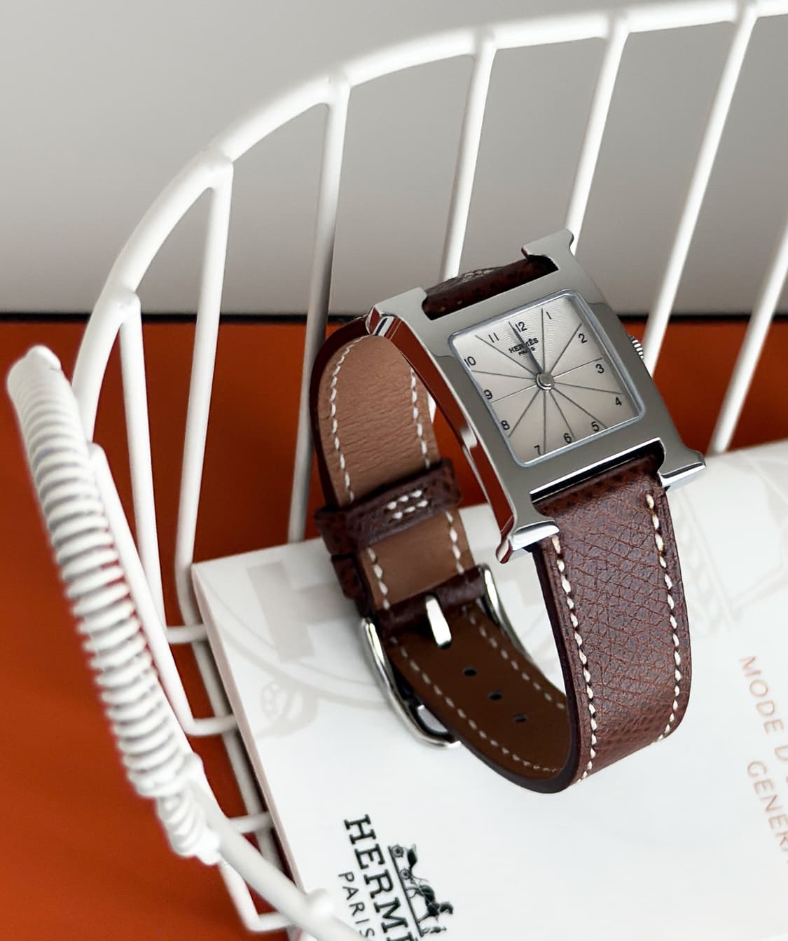 에르메스 H아워 pm 사아즈 시계 상품이미지5