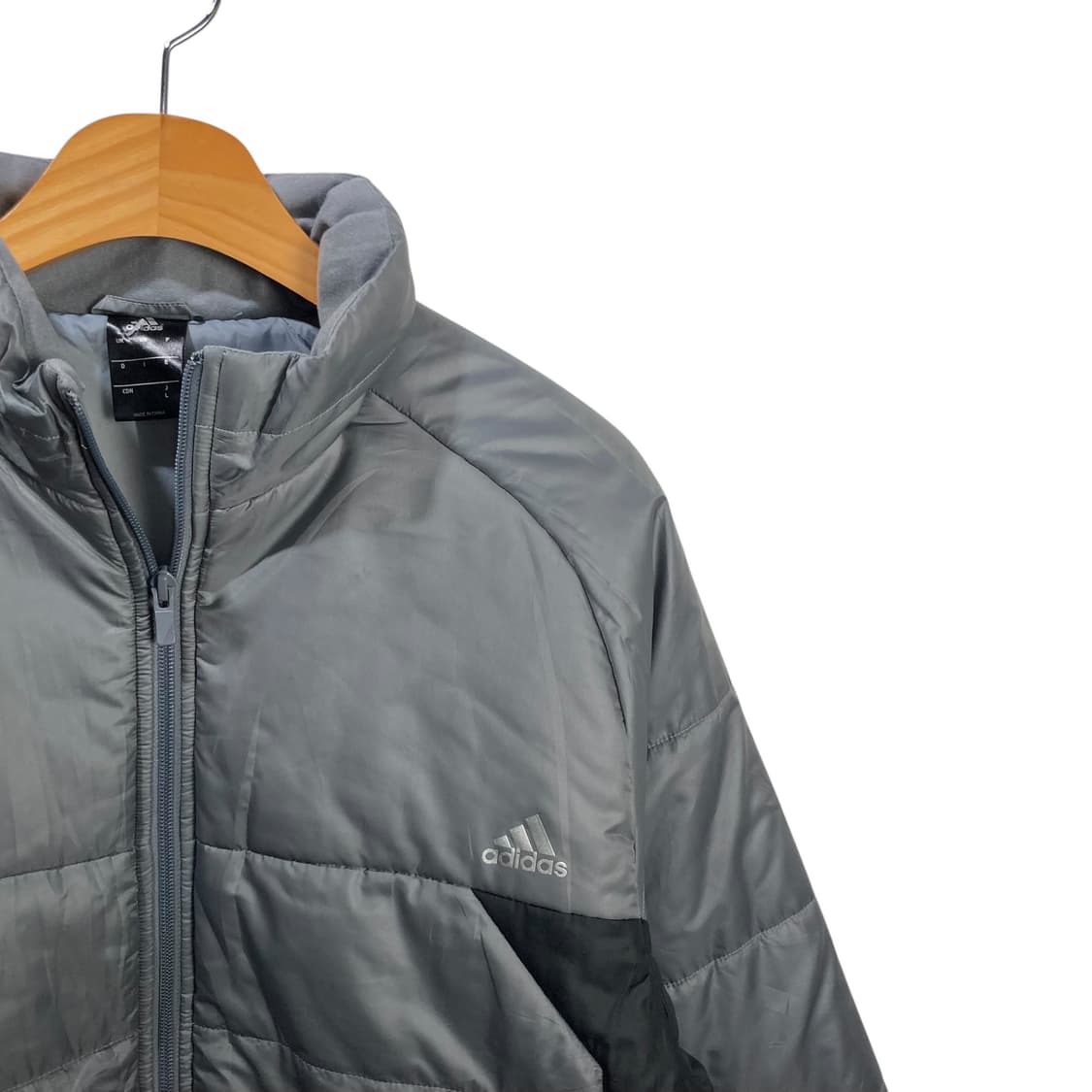 아디다스 그레이 경량 패딩 상품이미지3