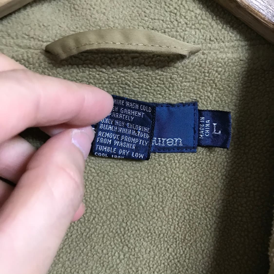 폴로 랄프로렌 베이지 스윙톱자켓 상품이미지4