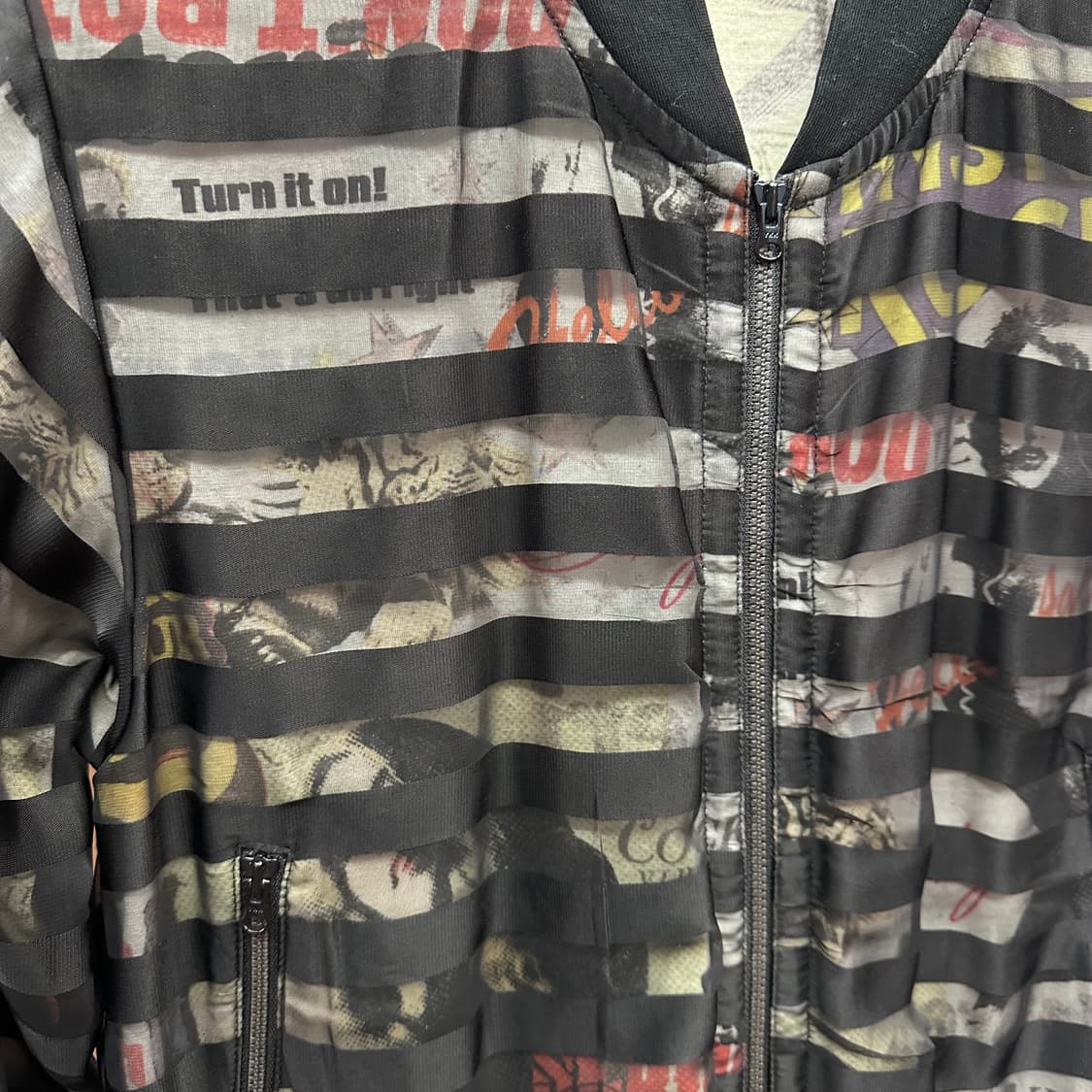 Hysteric Glamour, Striped Blouson Jacket 상품이미지5