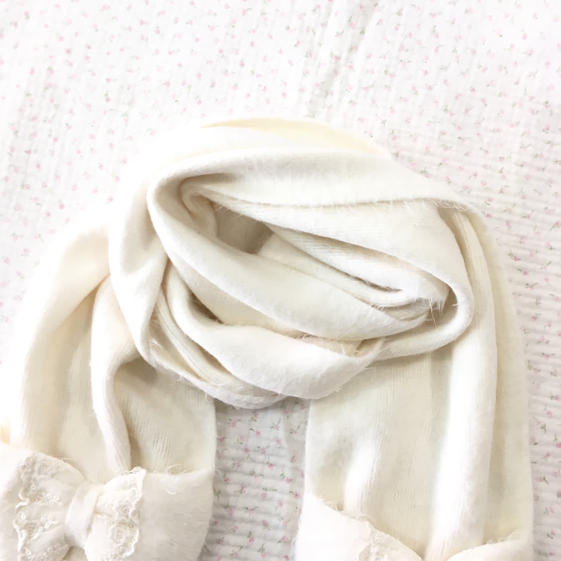 LIZ LISA(리즈리사)/ 화이트머플러 히메갸루머플러 리본머플러 상품이미지4