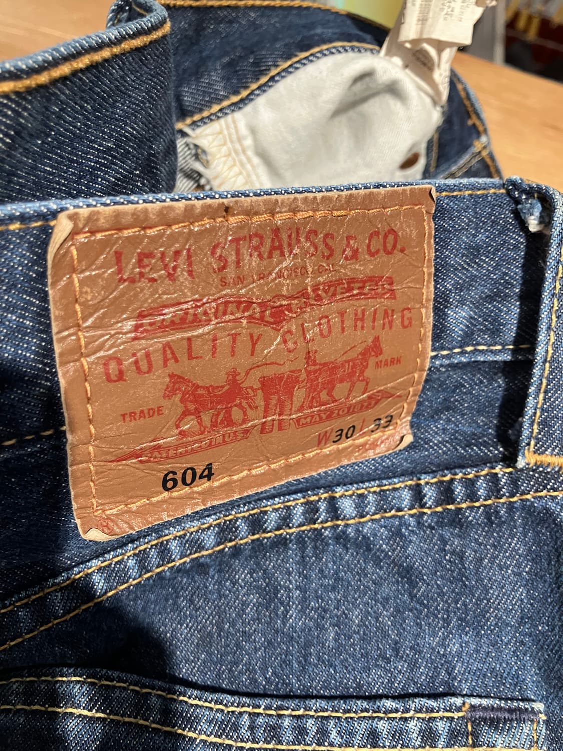 30) Levi’s 604 블루 데님 팬츠 상품이미지7
