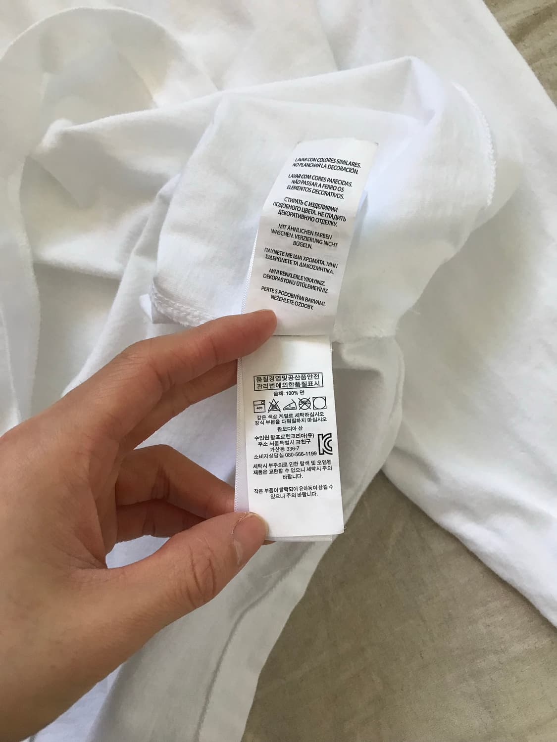 폴로 랄프로렌 포니로고 화이트 롱슬리브티 상품이미지10