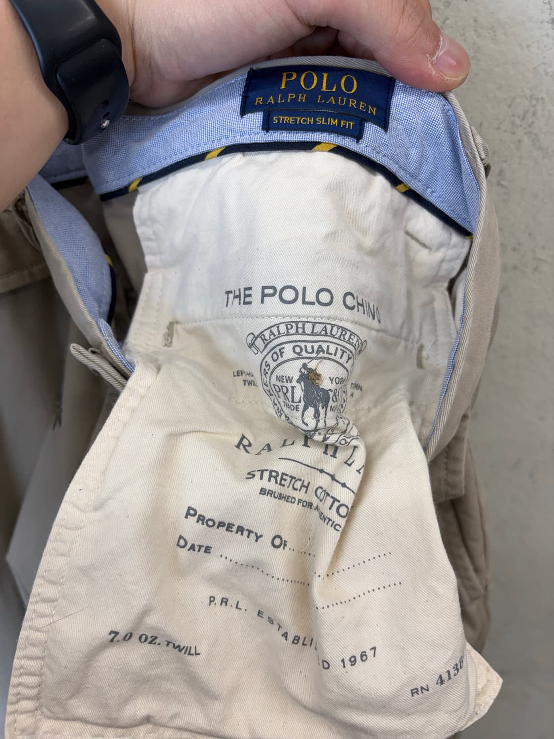 폴로랄프로렌 자수 치노팬츠 상품이미지7