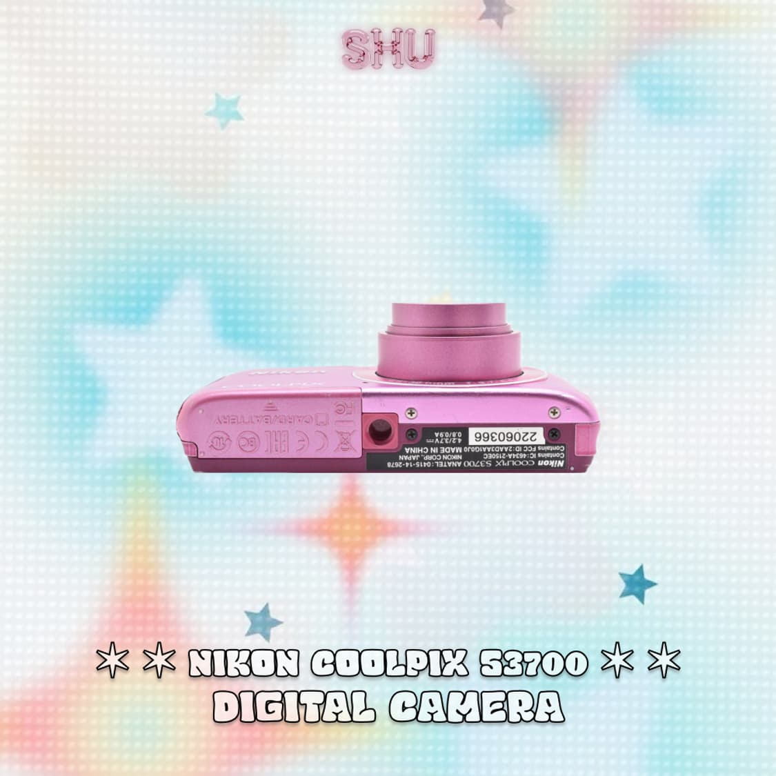 니콘 쿨픽스 S3700 빈티지 디카 핑크 상품이미지8