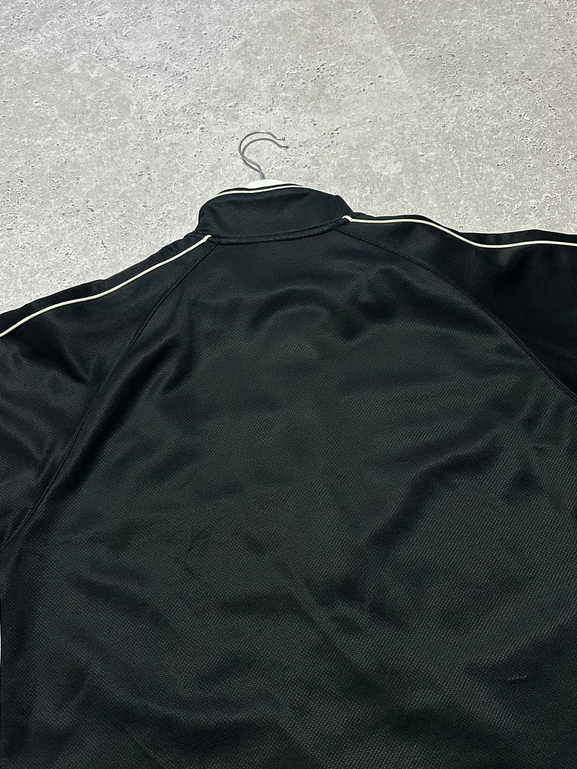 챔피온 스몰로고 배색 블랙 져지 상품이미지3