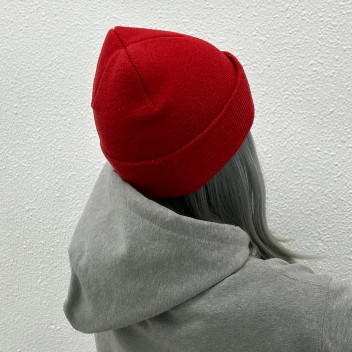 해브어굿타임 레드 비니 상품이미지3