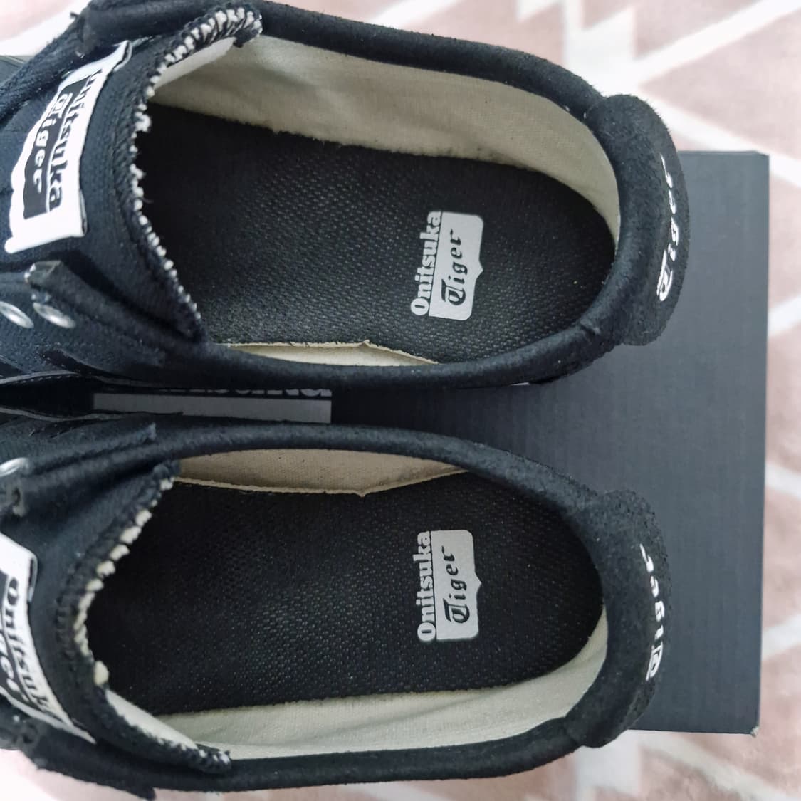 [245] 오니츠카 타이거 멕시코 66 슬립 온 블랙 상품이미지3