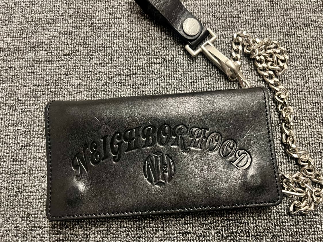 NEIGHBORHOOD 네이버후드 블랙 체인지갑  상품이미지2