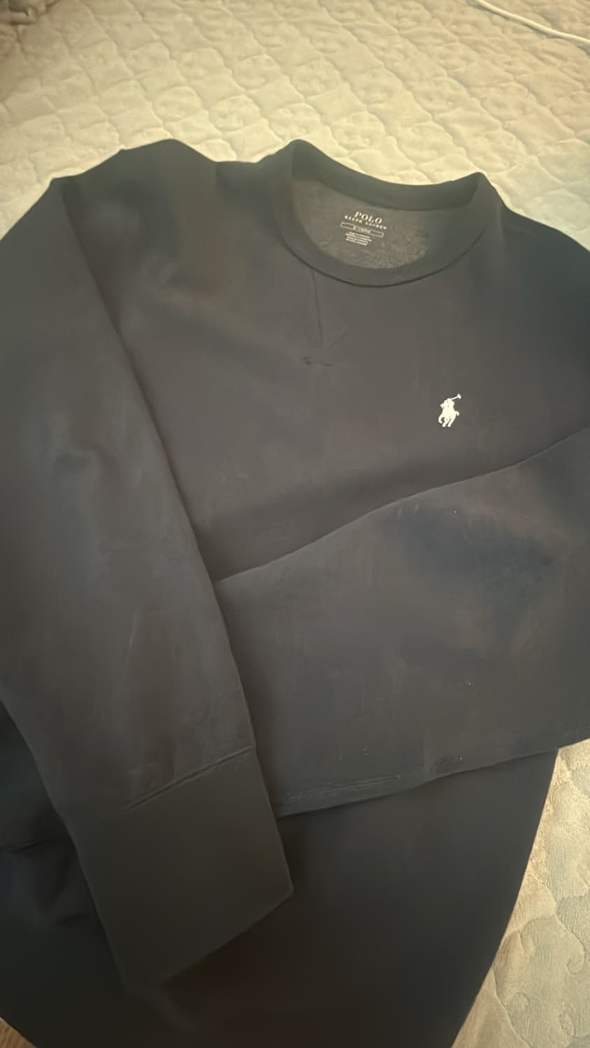 폴로 네이비,블랙 맨투맨  상품이미지1