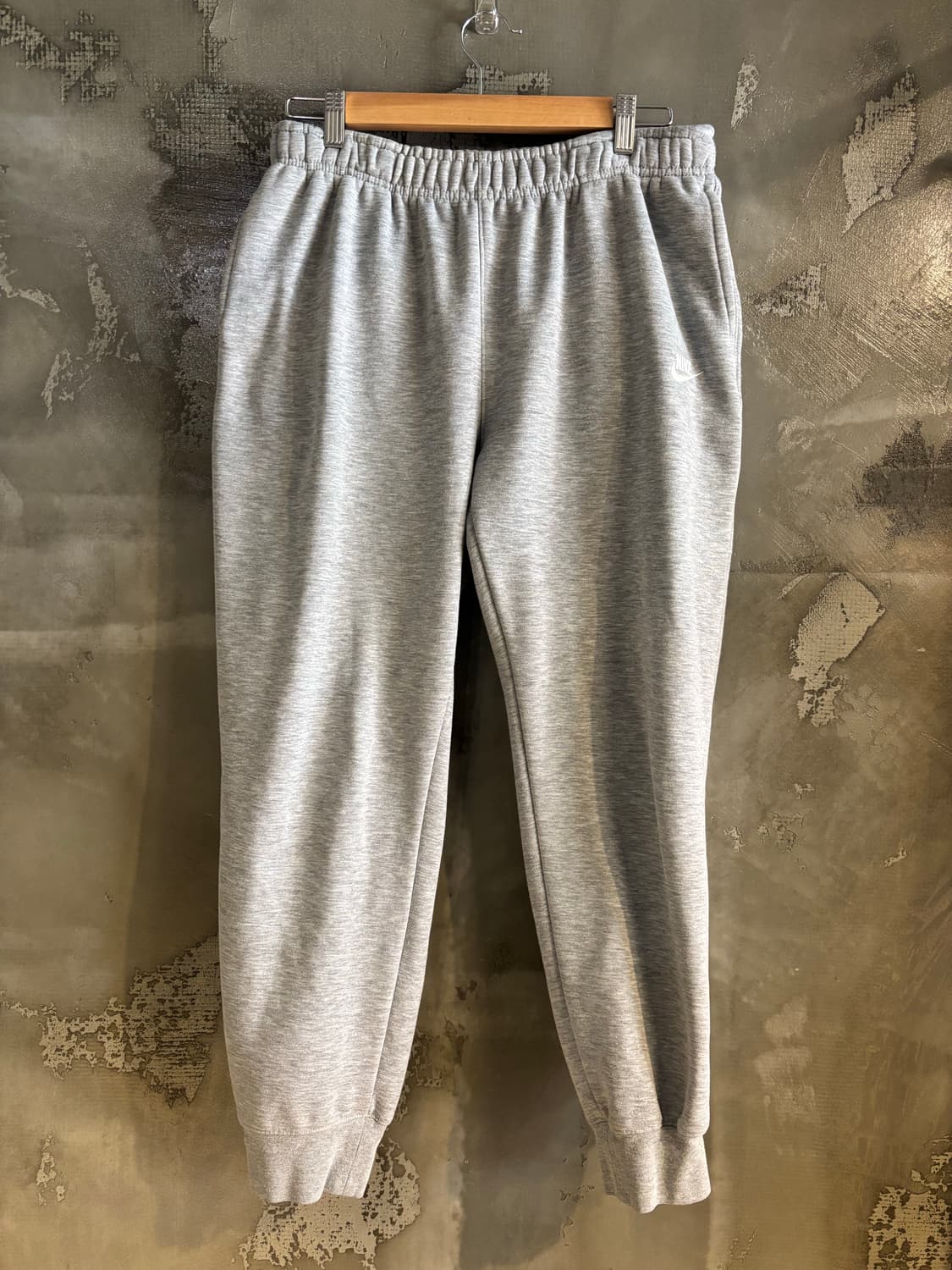 나이키 그레이 기모 트레이닝 팬츠 XL 상품이미지1