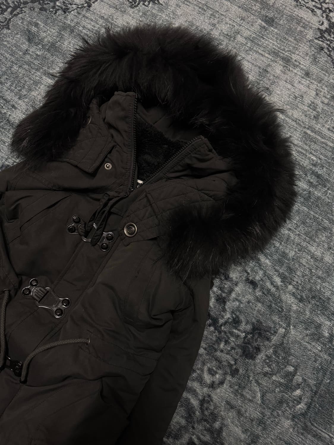 Sly 00s archive trimming fur jacket 상품이미지3