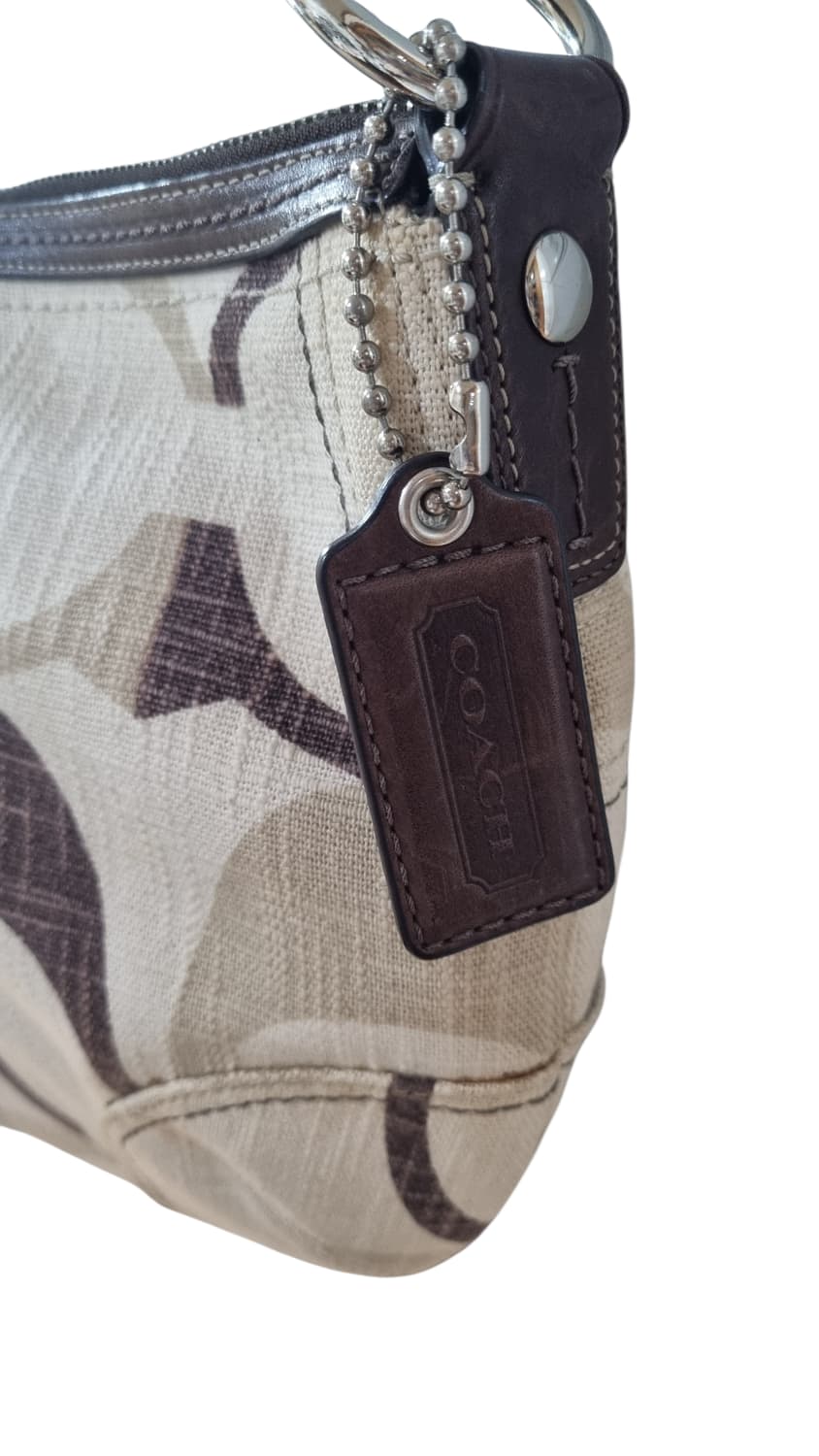 Coach 코치 시그니처 린넨 버클 숄더백 갸루 y2k 상품이미지5