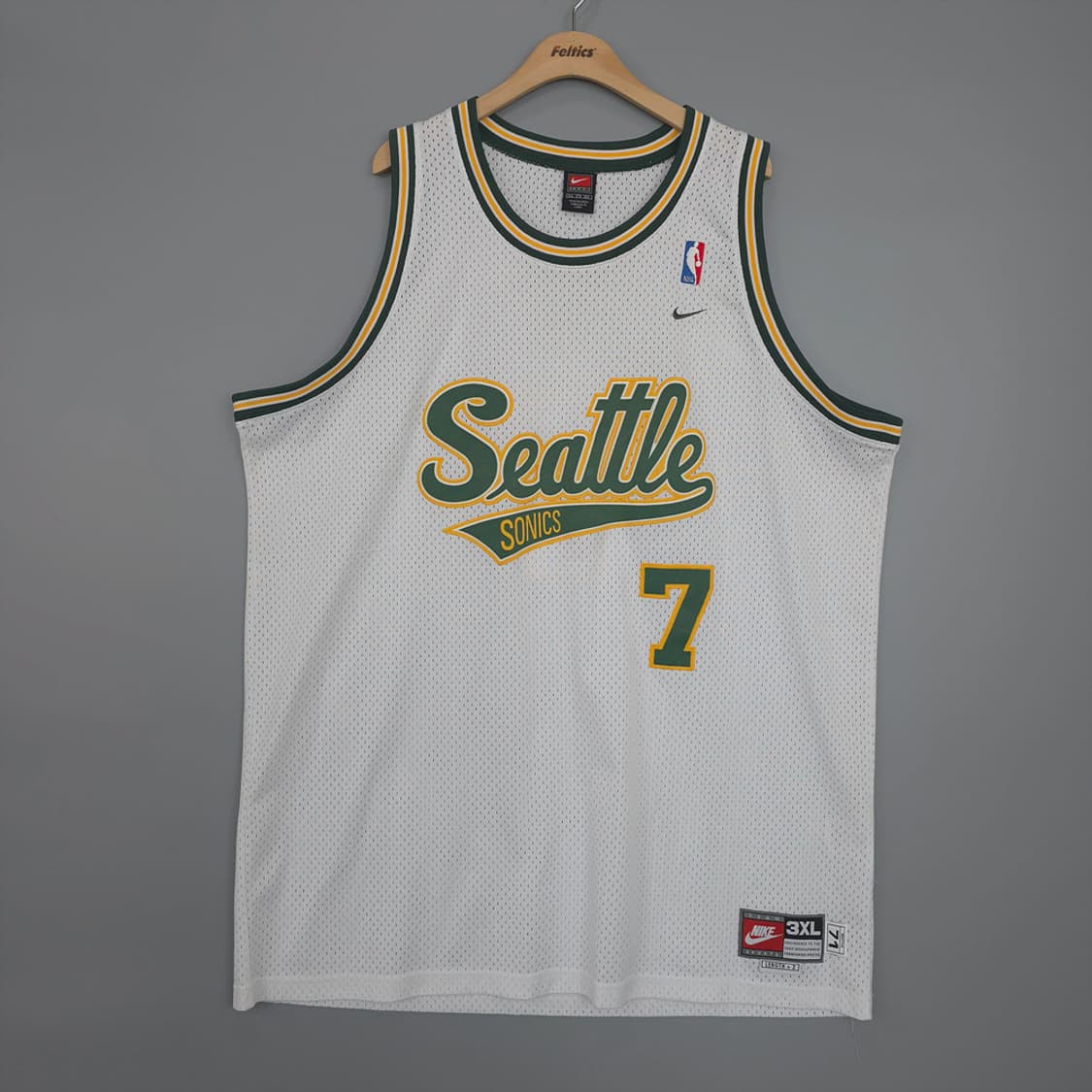 나이키 Nike 시애틀 슈퍼소닉스 르위스 져지 3XL 상품이미지1