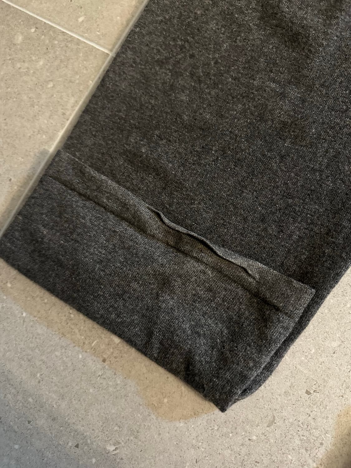 머듈 니트 팬츠 그레이 4 상품이미지3