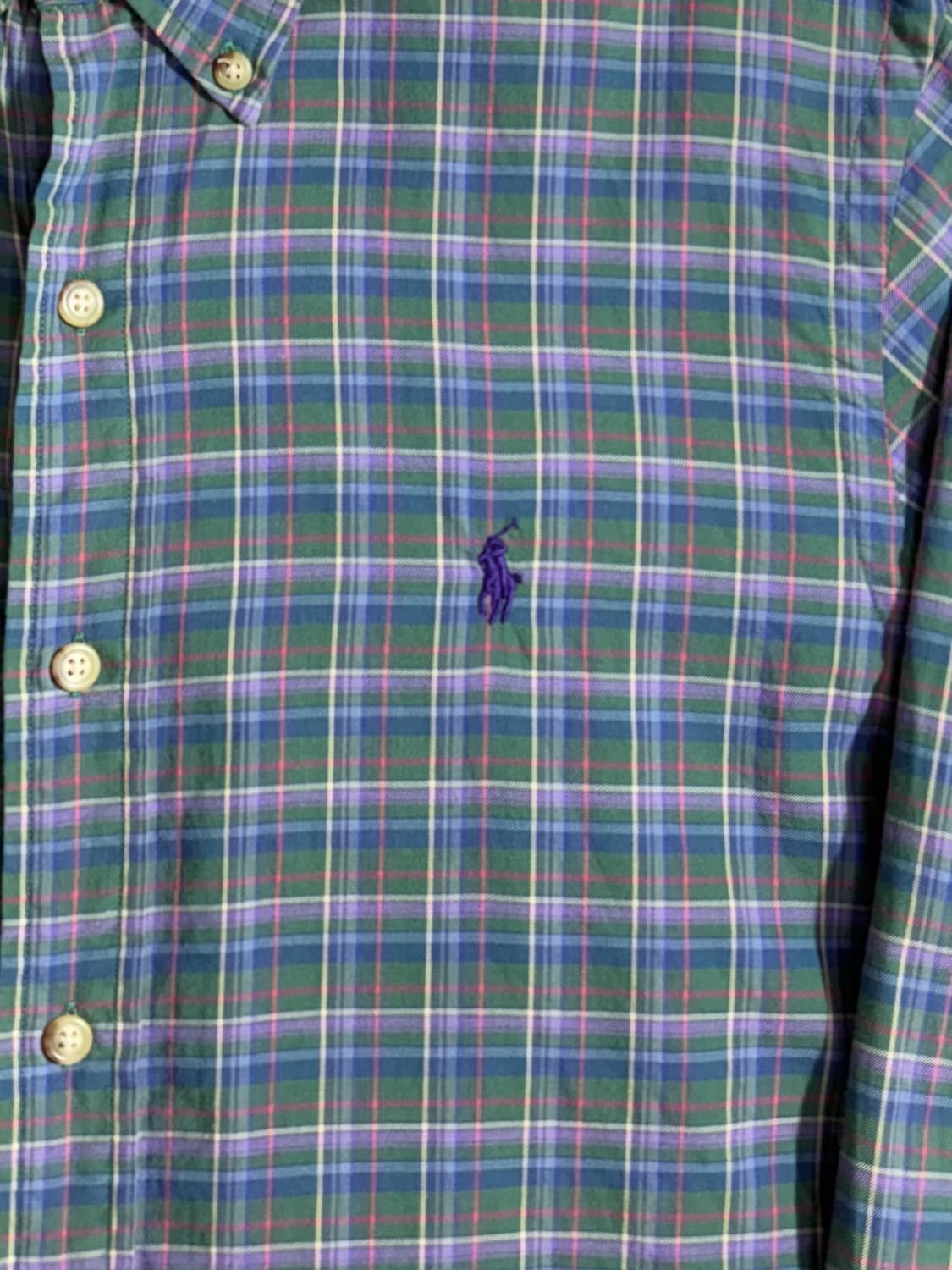 폴로 랄프로렌 멀티포니 체크 셔츠  상품이미지5