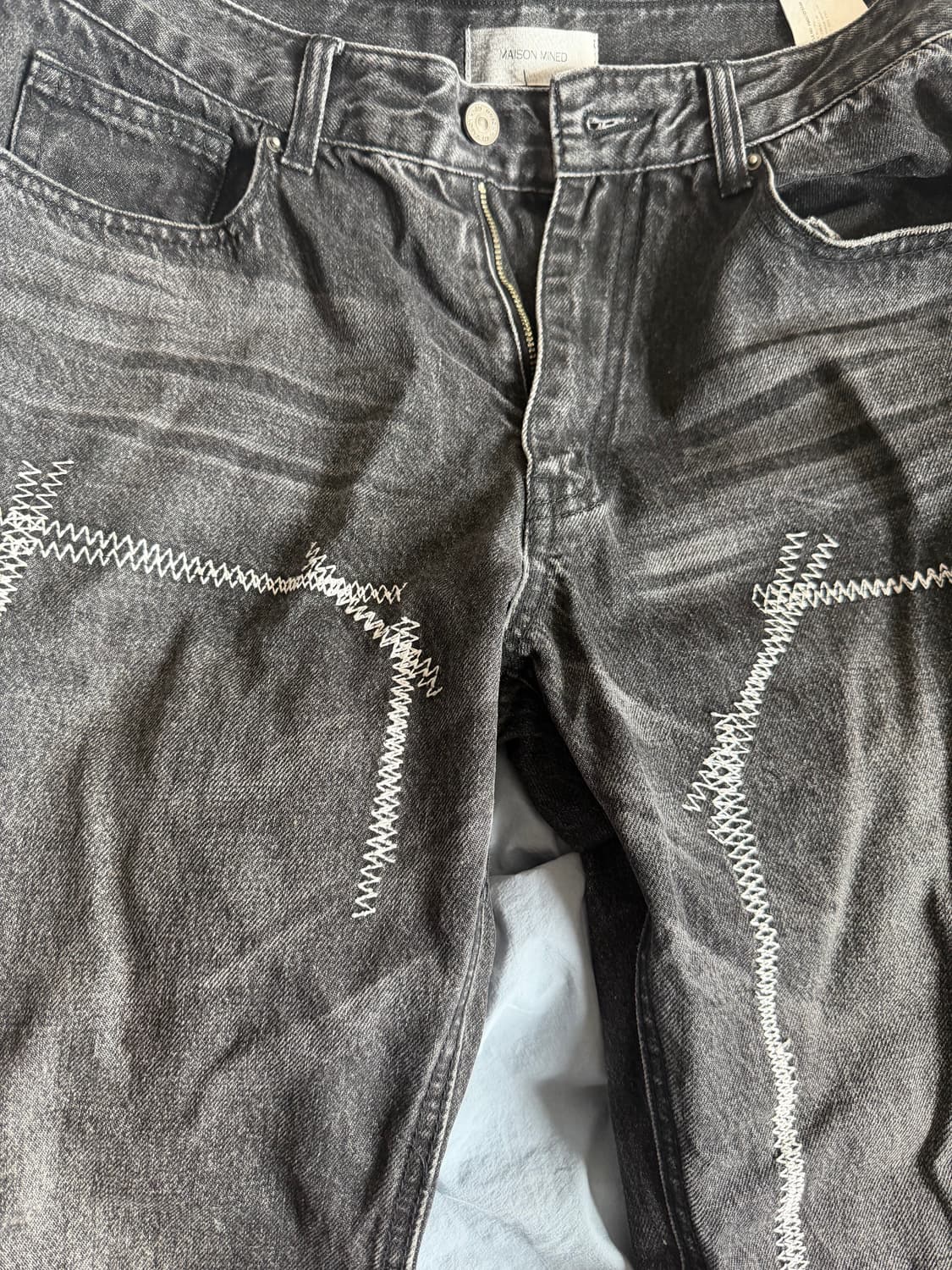 48size) 22ss 메종미네드 부츠컷 데님 상품이미지2