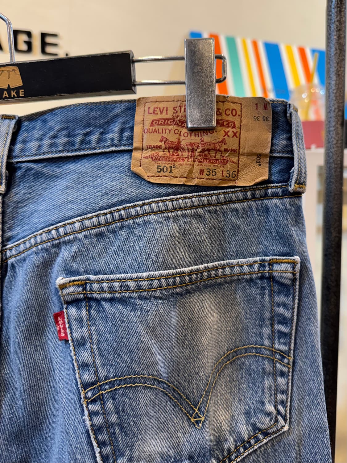 리바이스 501 35in 상품이미지9