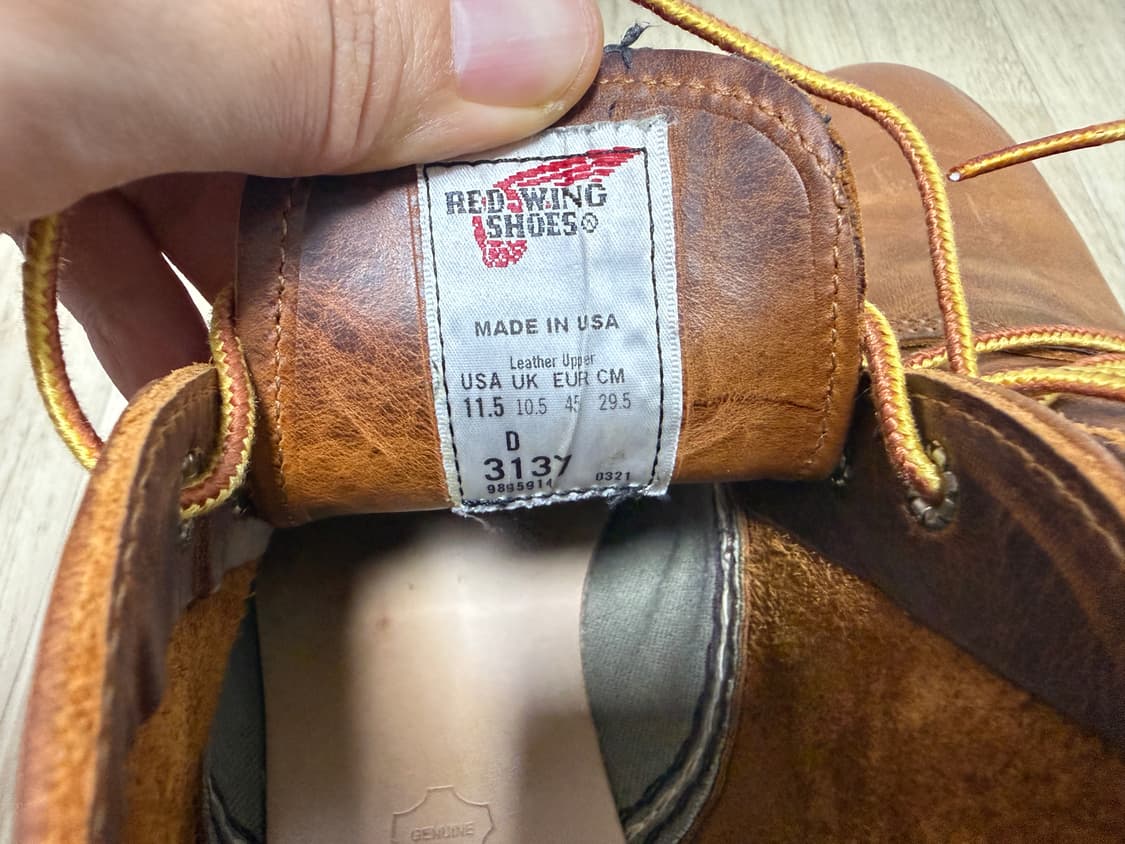 레드윙 처카부츠 3137 11.5 상품이미지6