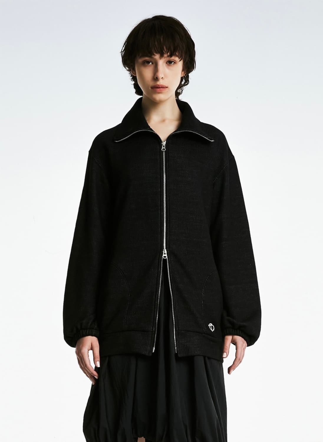 더오픈프로덕트 하이넥자켓 그레이 상품이미지1