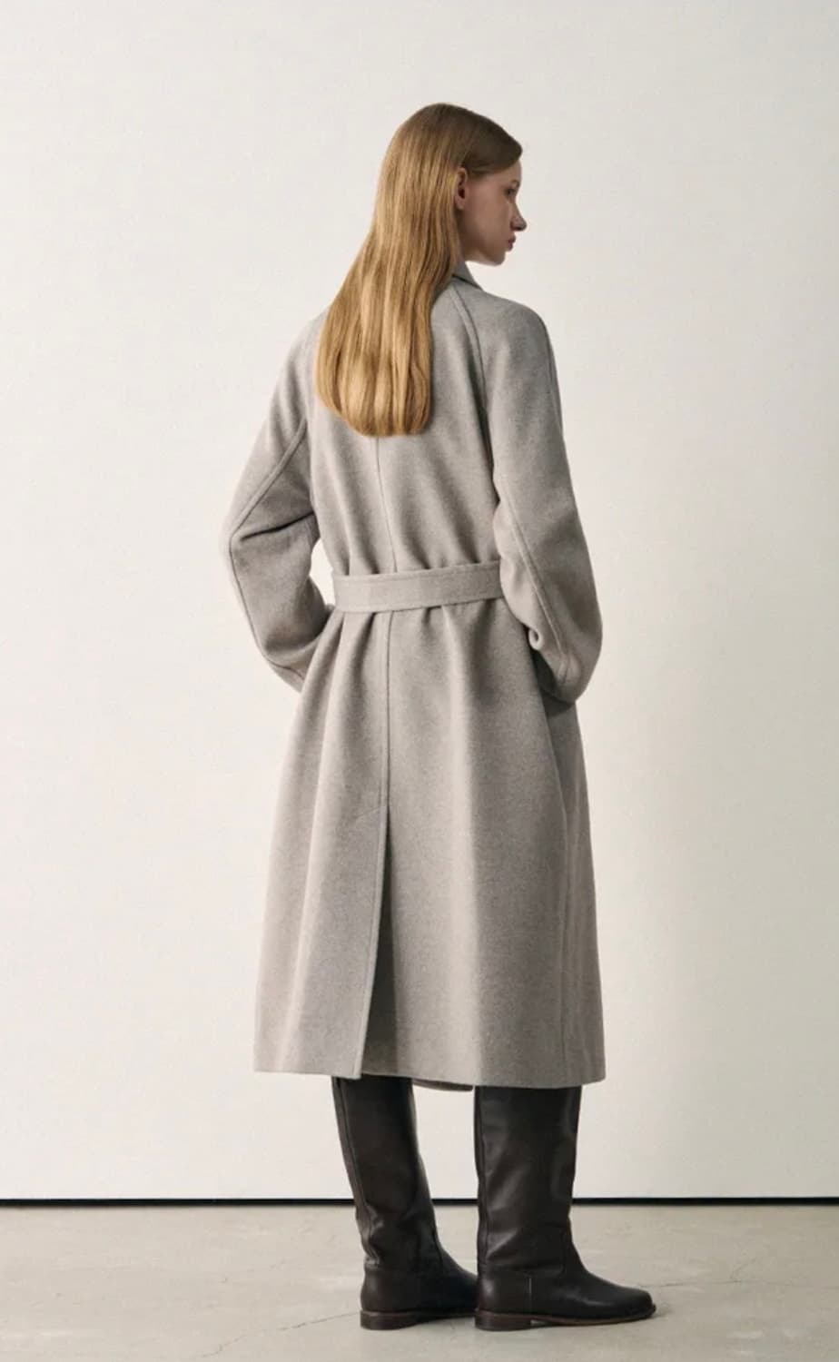 드로우핏 드로우핏코트 롱코트 벨티드코트 상품이미지2