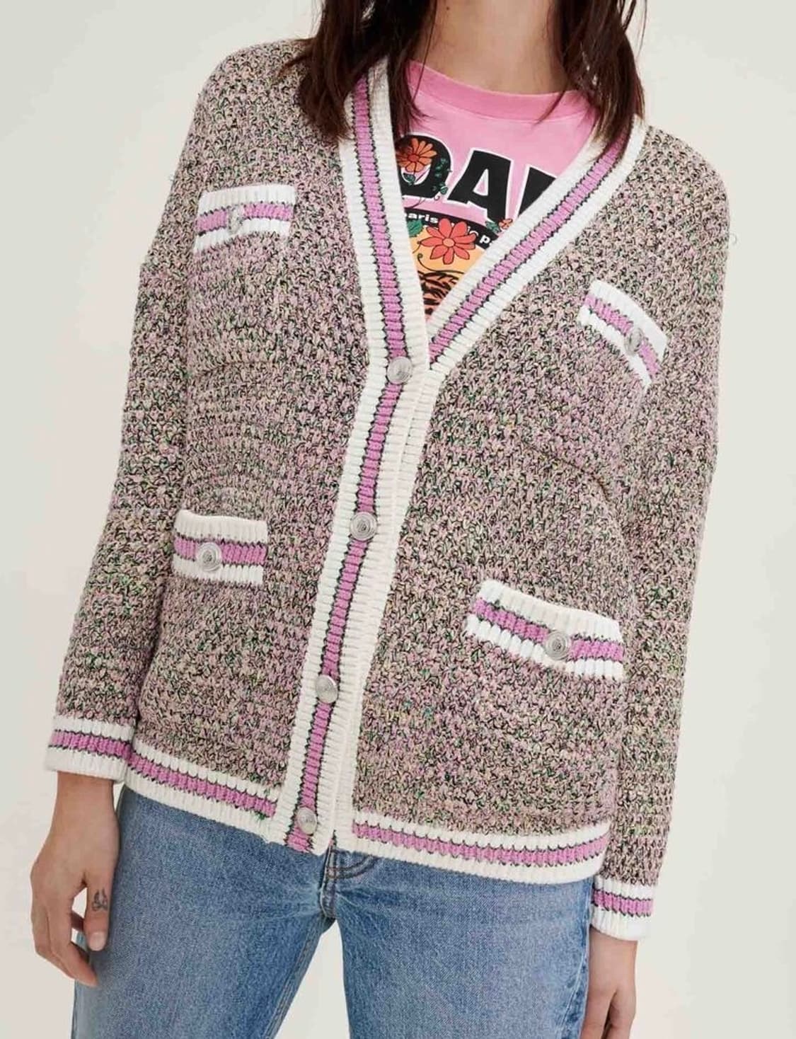 마쥬(MAJE) 트위드 가디건 상품이미지1