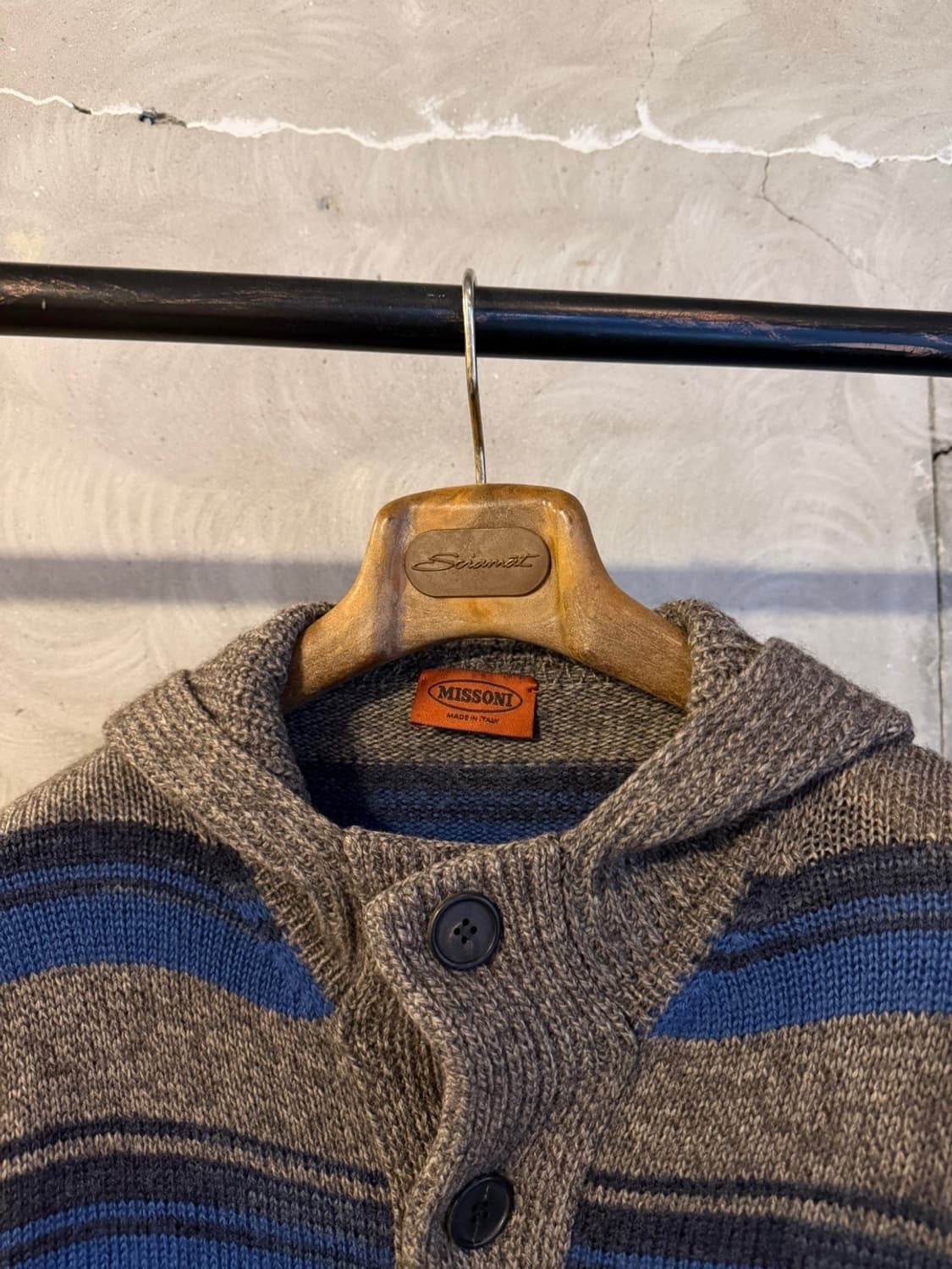 미쏘니 스트라이프 가디건 105 상품이미지6