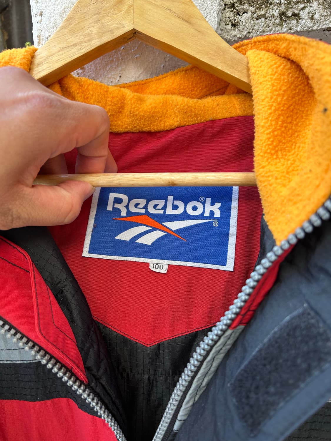 90s  한국리복  빈티지 오버사이즈 윈드브레이커 스노보드   파카 10 상품이미지4