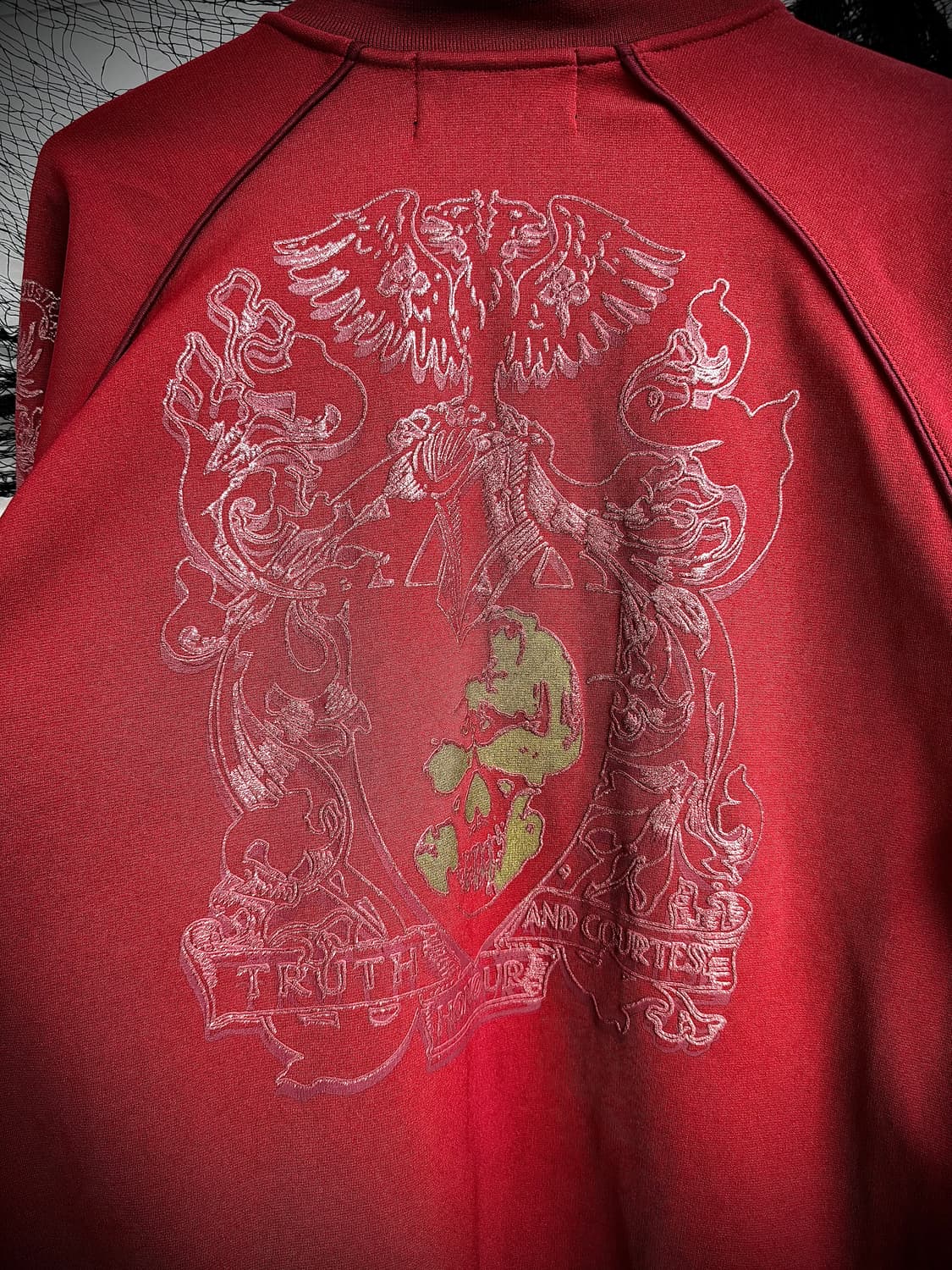 Punk mood skull printing jersey 상품이미지2