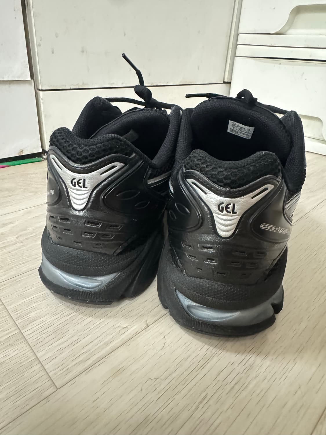 아식스 젤카야노14 블랙퓨어실버 280 상품이미지3