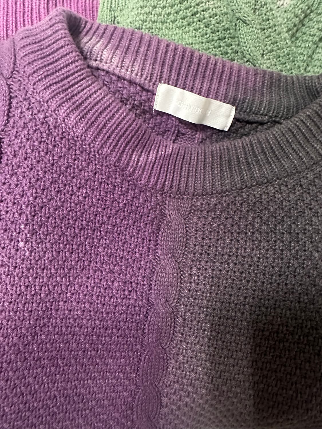 친다운 타이다이 니트 ChinDown 상품이미지4