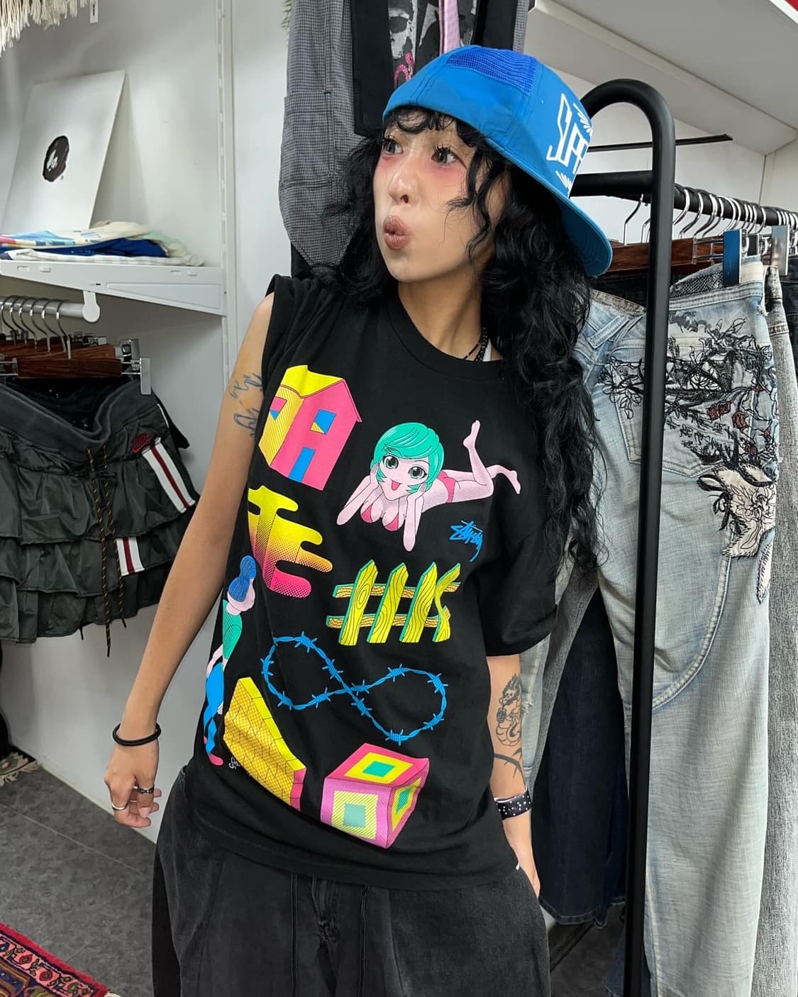 Stussy Custom Made X Pane Obstacle Cours 상품이미지1