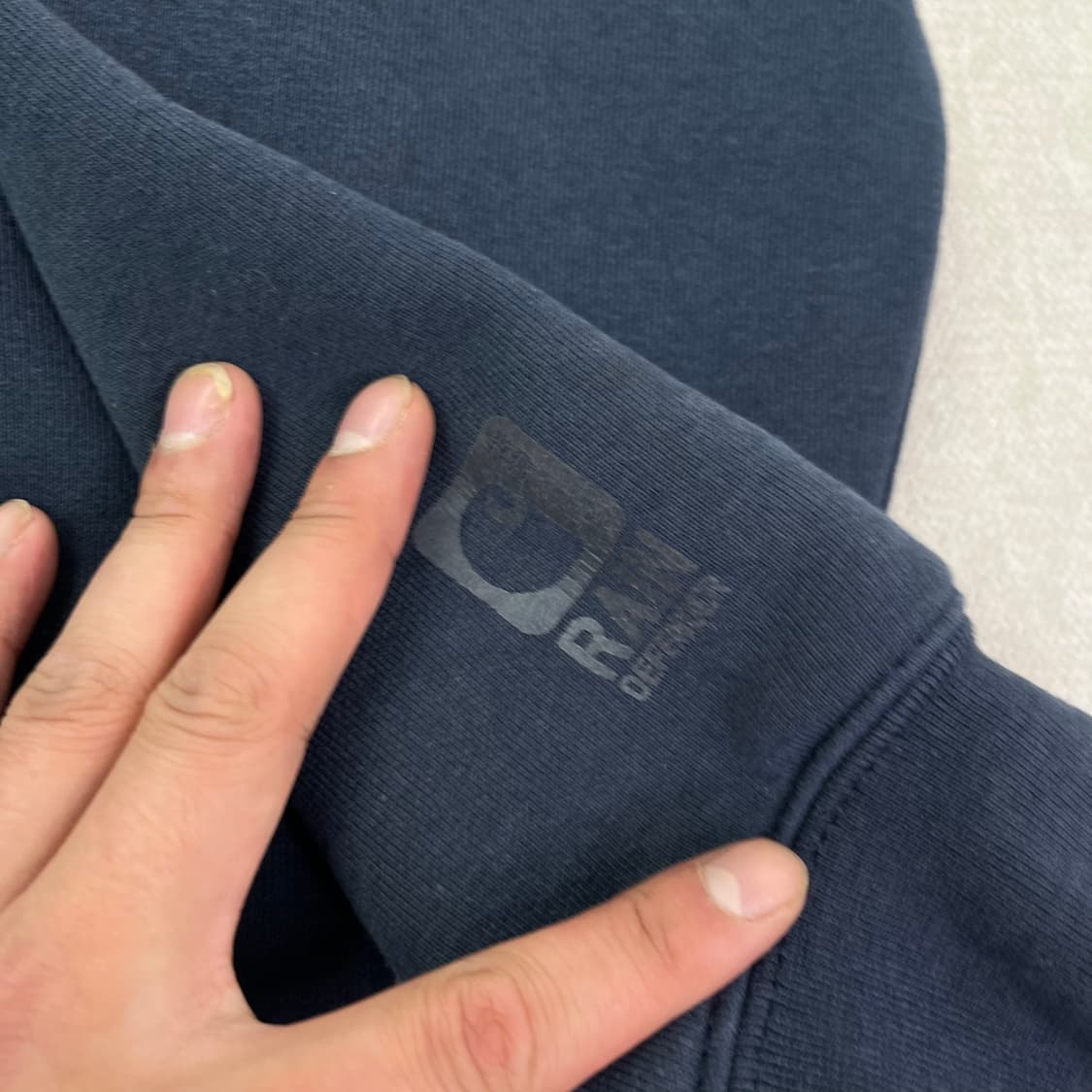 105 칼하트 네이비 써멀 후드집업 상품이미지4