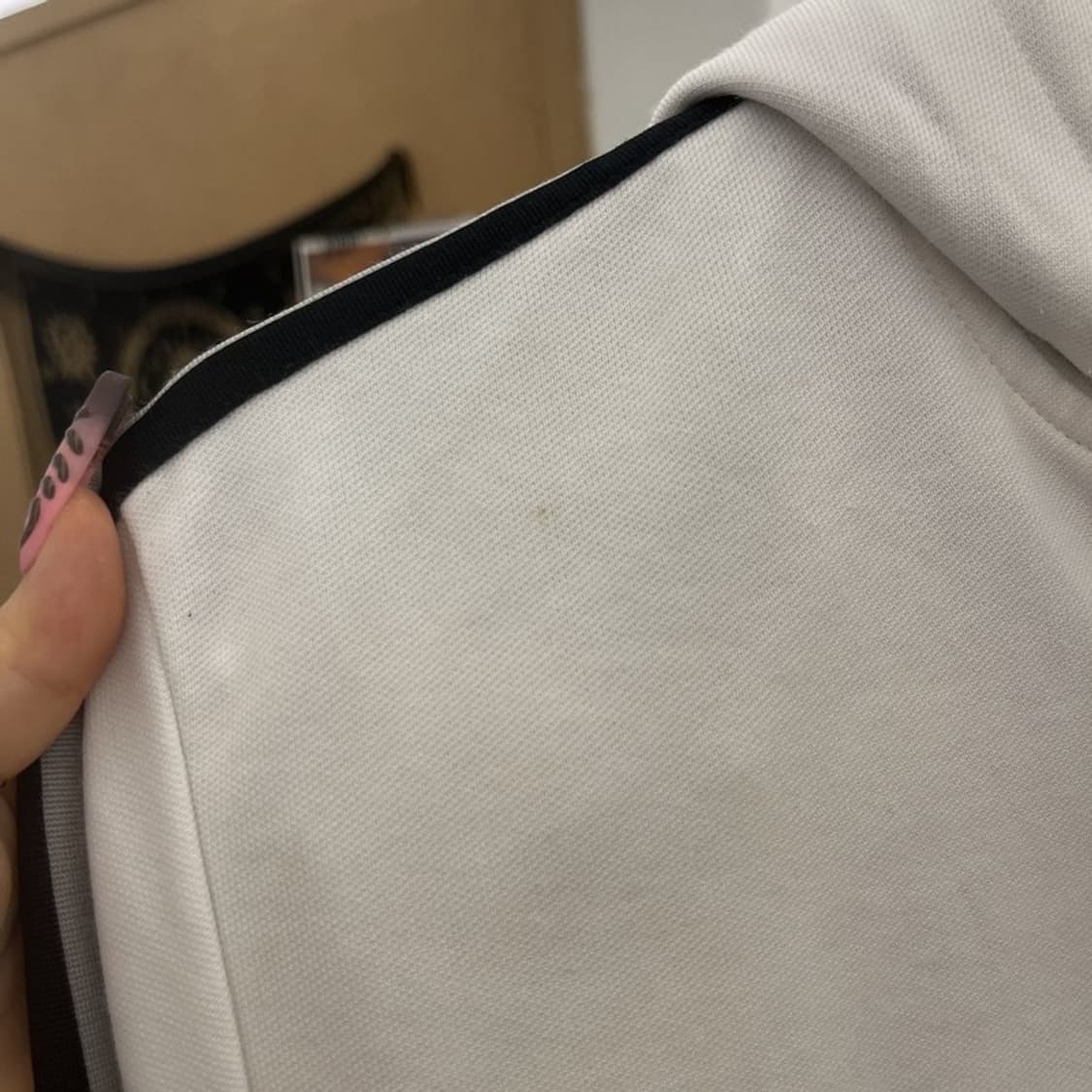 아디다스 희귀 Y2K 캐주얼 키치 오레오 져지 후드집업 95 C11498 상품이미지8