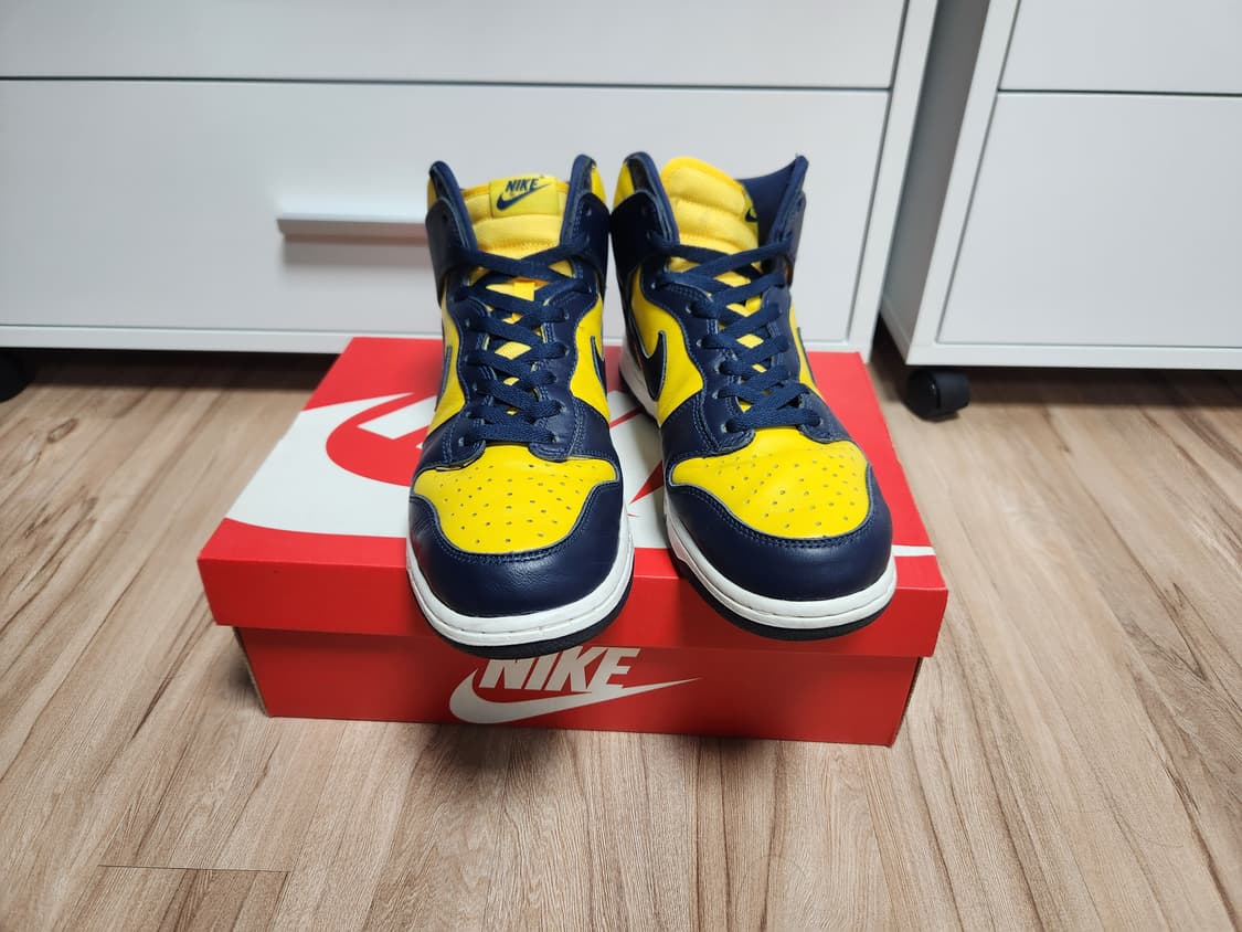 나이키(Nike) 덩크 하이 SP 메이즈 & 블루 285사이즈 상품이미지3