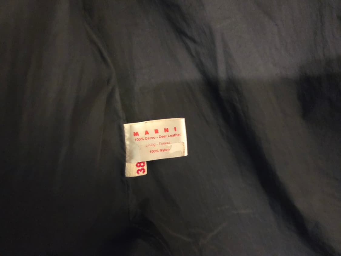 마르니 디어스킨 코트 상품이미지6