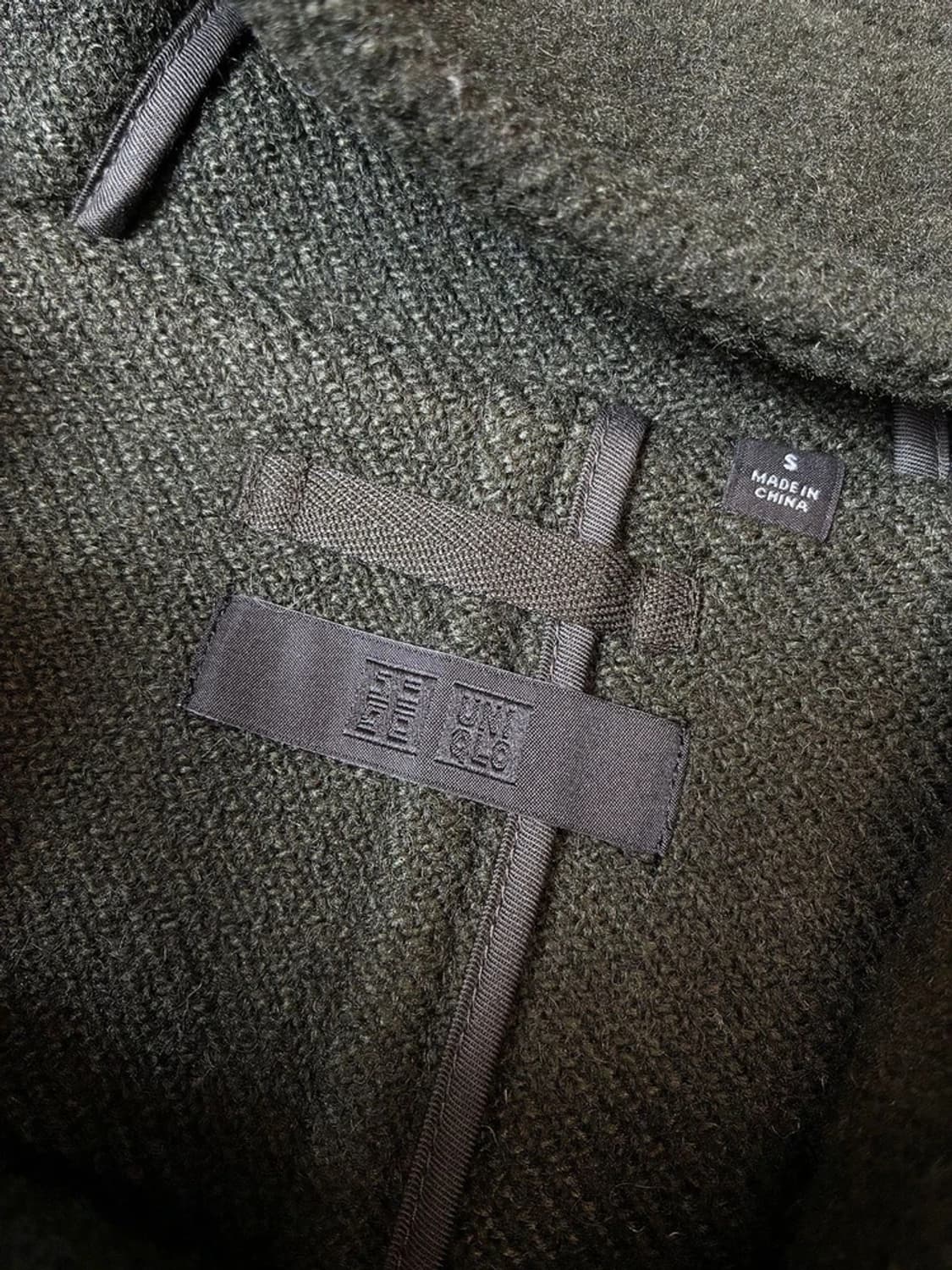 유니클로 울 시그니처 더플 후디 코트 PN7204 상품이미지6