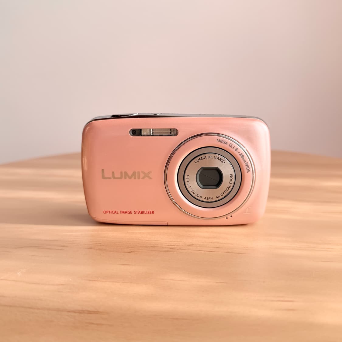 🎀미품! 츄 디카🎀 파나소닉 루믹스 DMC-S1 딸기우유빛 상품이미지1