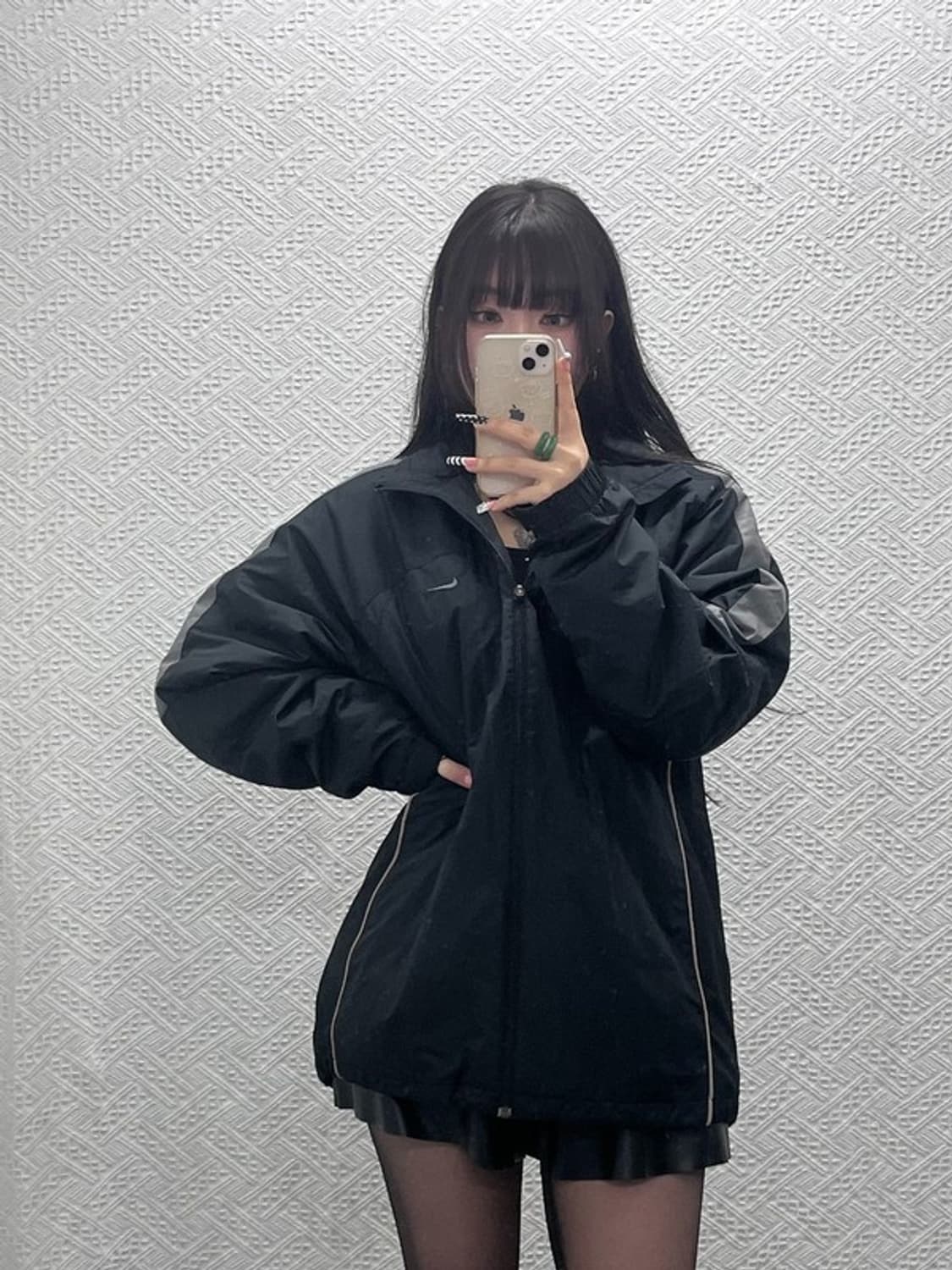 나이키 올드스쿨 레트로 빈티지 00's 바람막이 자켓 XL C10169 상품이미지1