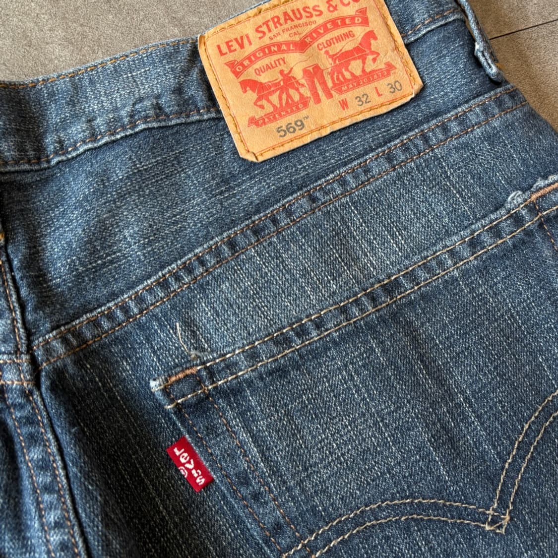 리바이스 정품 569 데님 팬츠 바지 상품이미지10