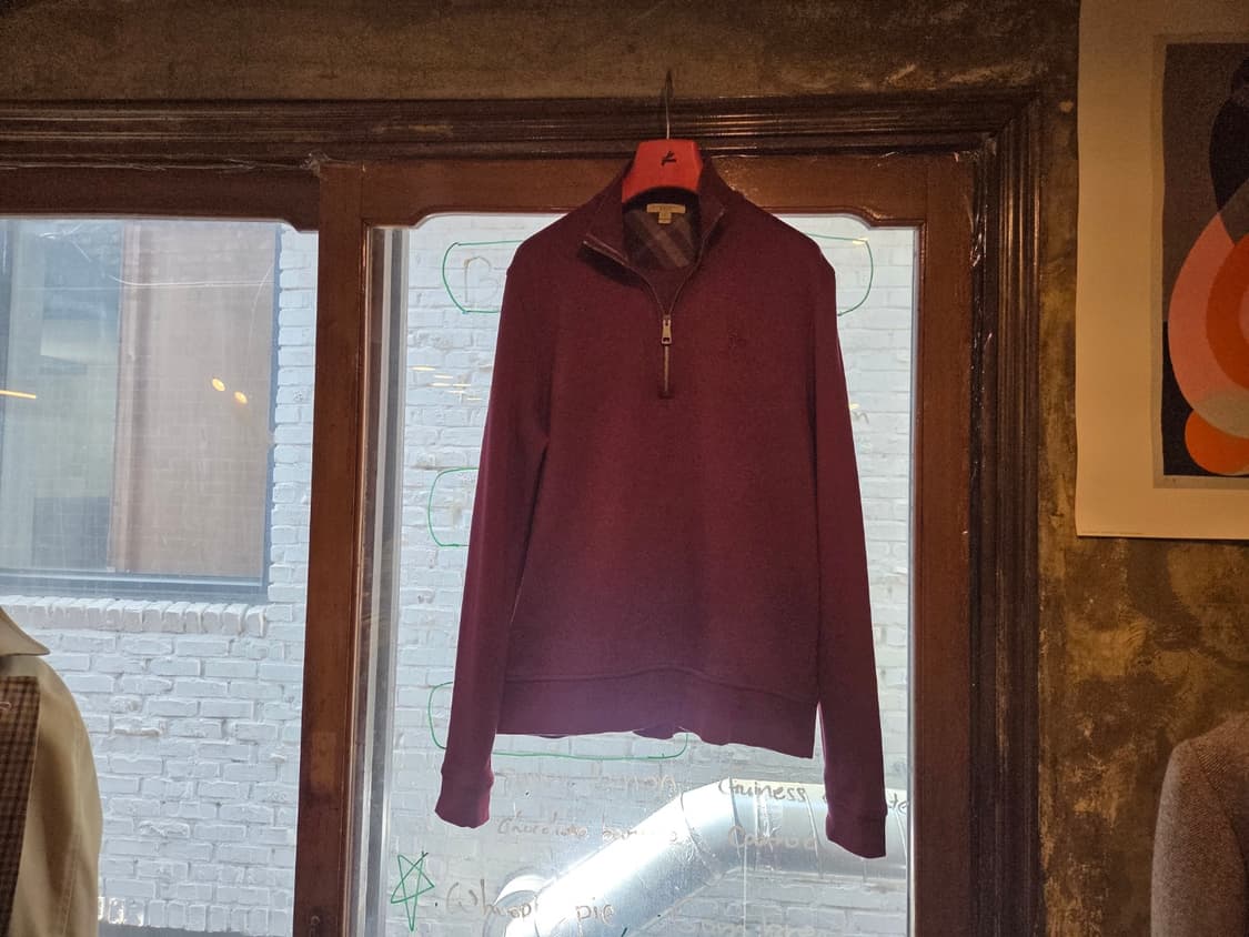 버버리 짚업 스웻 상품이미지7