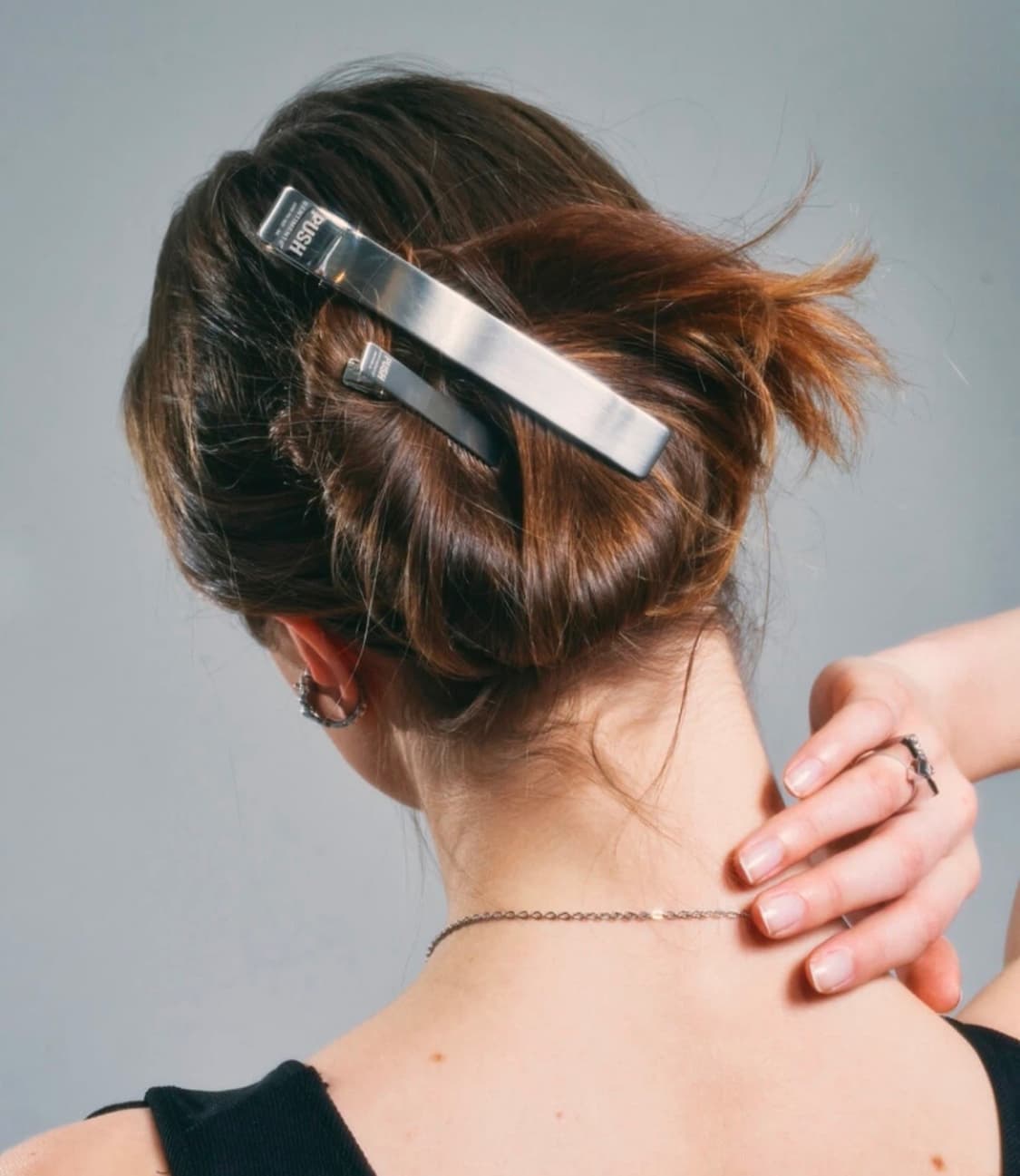 센티멍 헤어핀 실버 상품이미지1