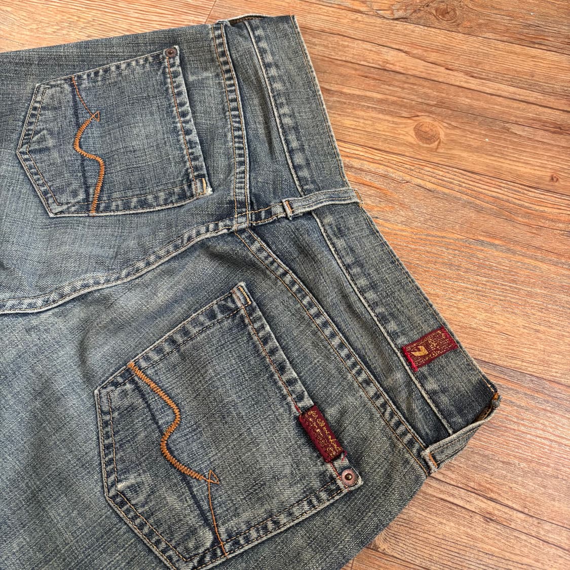 세븐진 26 부츠컷 청바지 미국 데님 제롬 다한 수입 정품 맨카인드 상품이미지6