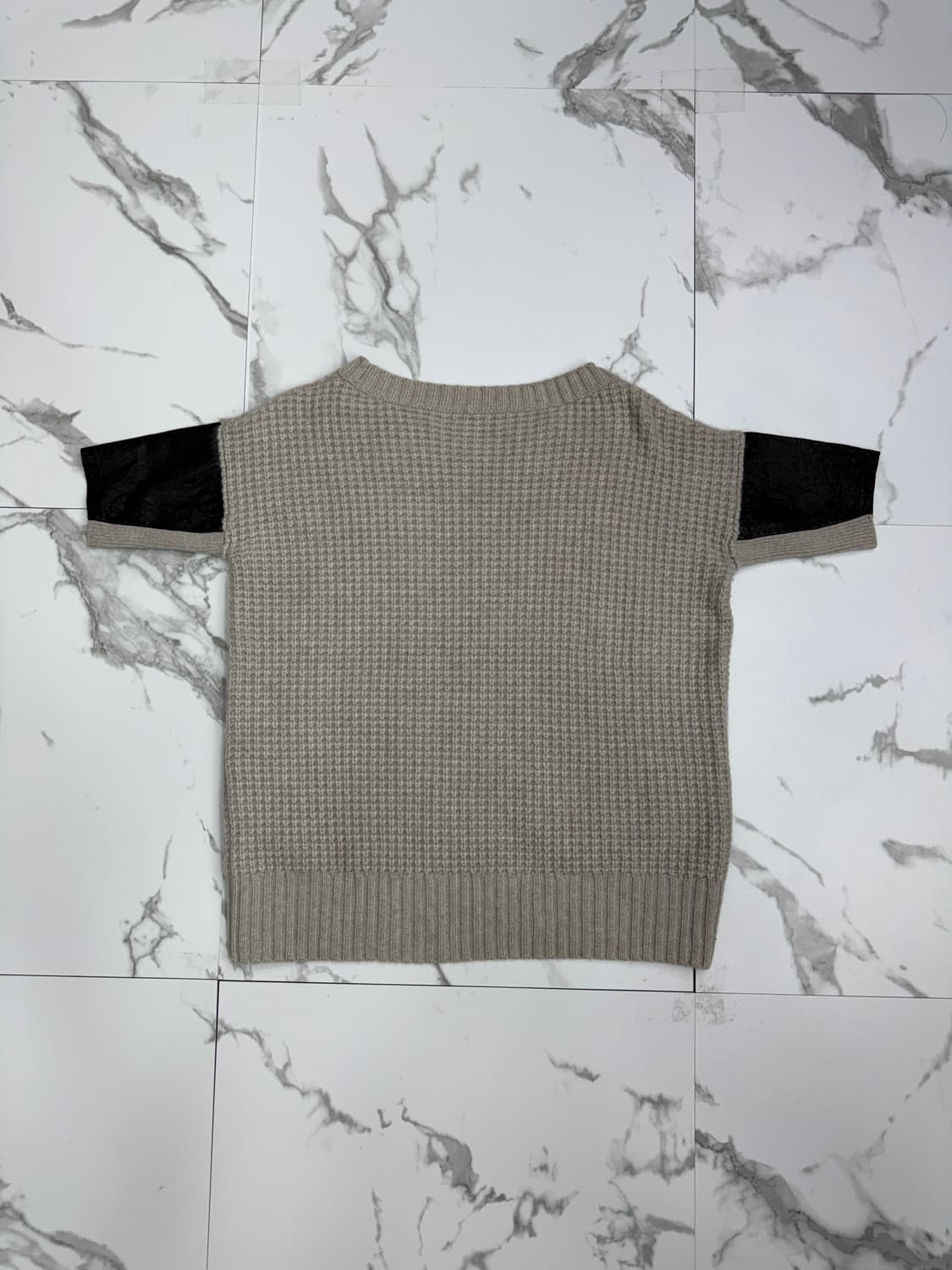 클럽모나코 레더 디테일 캐시미어 100%  상품이미지2