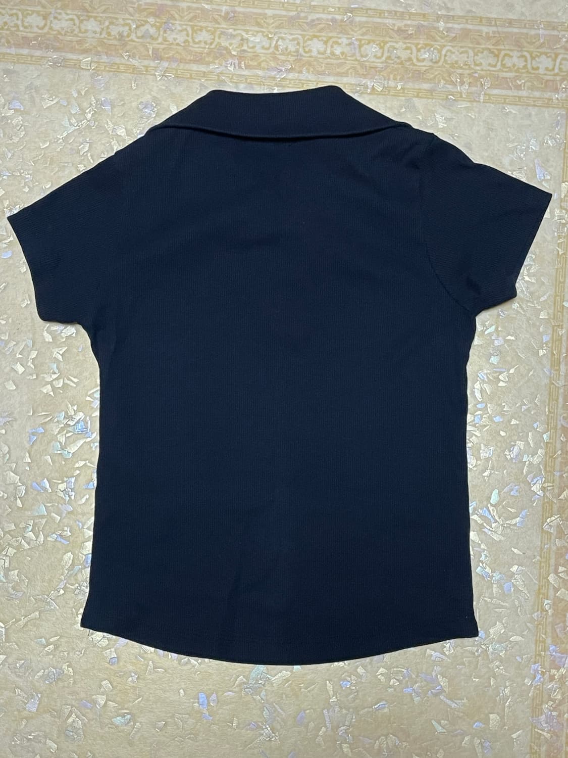 아쿠비클럽 snap tee black 상품이미지5