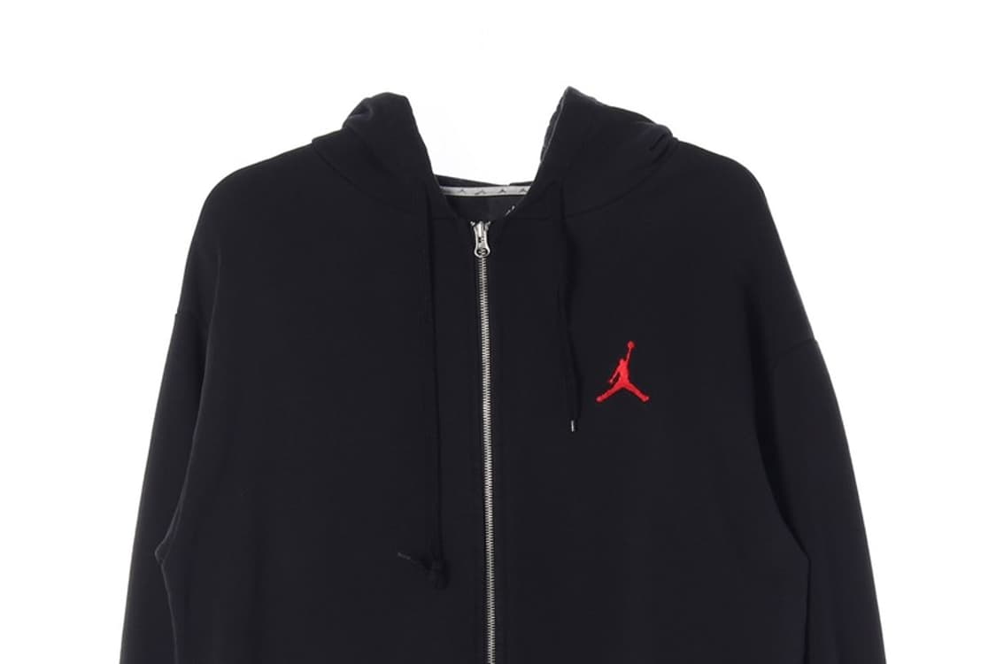 조던 블랙 후드 집업 XL 상품이미지3