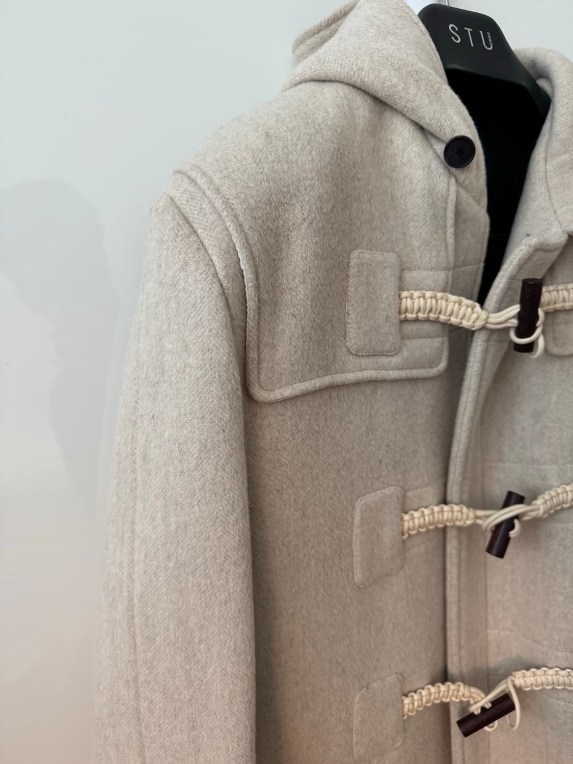 STU Office 어플롱코트  (떡볶이후디코트) 상품이미지2