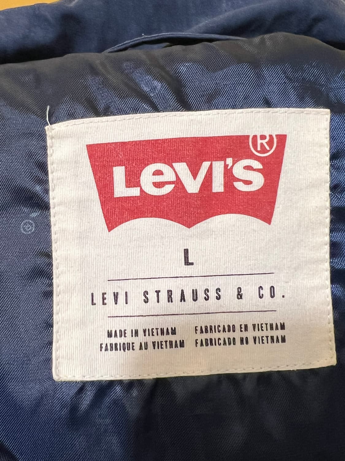 [L] 리바이스 필드 자켓 블루 M65 밀리터리 워크 웨어 상품이미지9