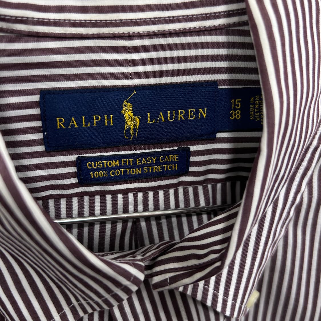 폴로 랄프로렌 커스텀핏 스몰포니 스트라이프 셔츠 상품이미지3
