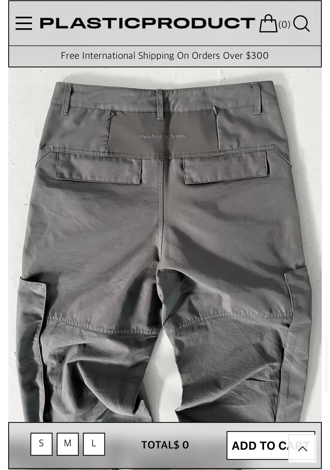 MPa MULTI PANEL CARGO PANTS (GREY) 상품이미지4